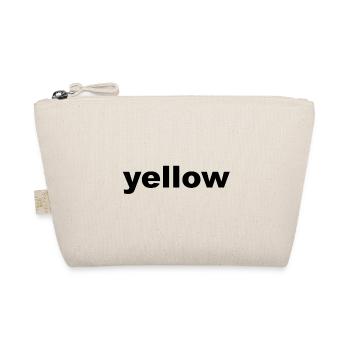 Yellow Couleur drôle idée de cadeau - Trousse biologique - nature - Devant