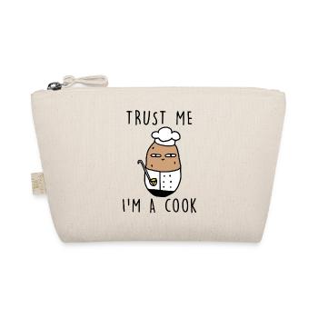 TRUST ME IM A COOK - Bio-Täschchen - Natur - Vorne