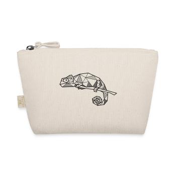 Hipster géométrique de cadeau de lézard de caméléon - Trousse biologique - nature - Devant