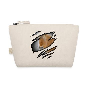 Norwegian fjord horse in me - Organic Pouch - nature - Front
