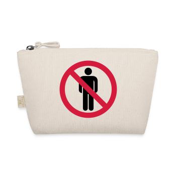 signe interdit de la haine détestent les gens - Trousse biologique - nature - Devant