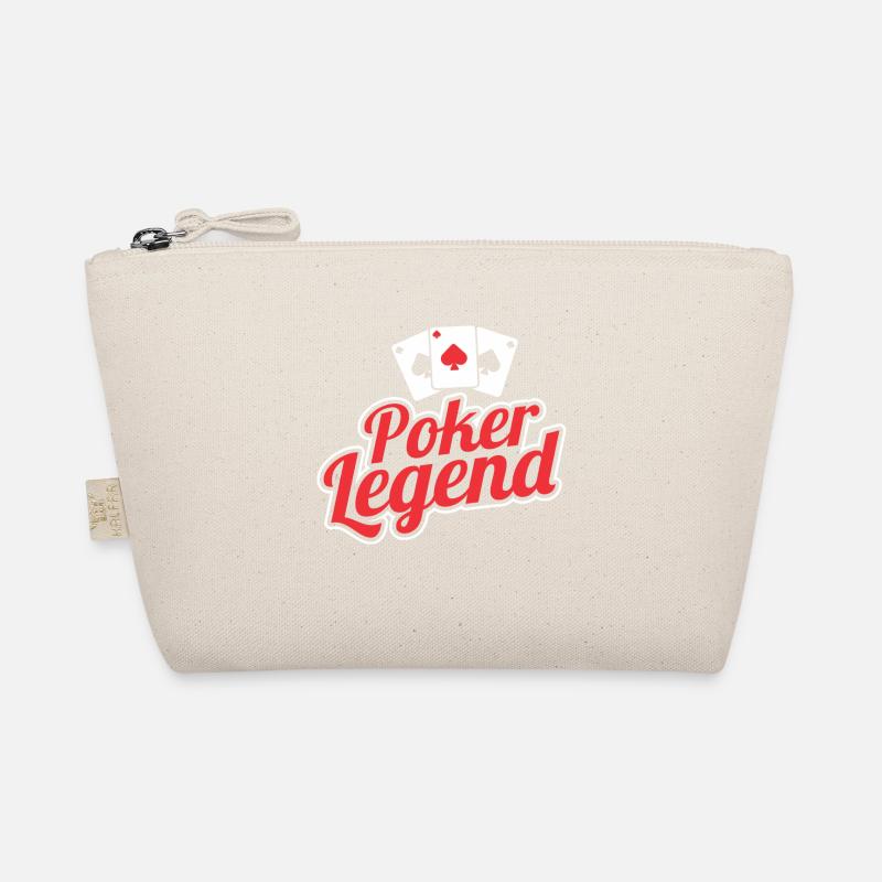 POKER LEGEND Bio-Täschchen