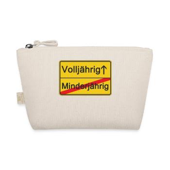 Minderjährig Volljährig - Bio-Täschchen - Natur - Vorne