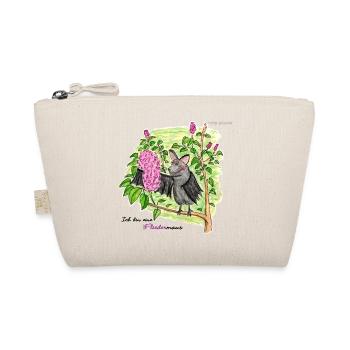 Lilac mouse - Organic Pouch - nature - Front