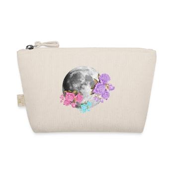 Moon Flowers Aesthetic - Organic Pouch - nature - Front