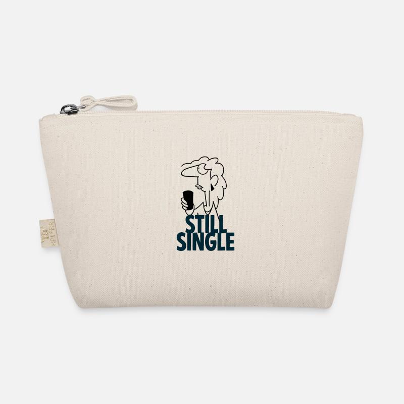 Single but not alone gift gift idea Organic Pouch