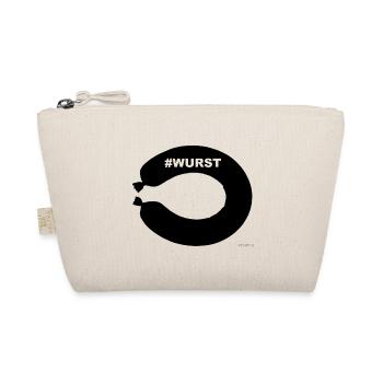 Fleischwurst Geschenk Geschenkidee Idee - Bio-Täschchen - Natur - Vorne