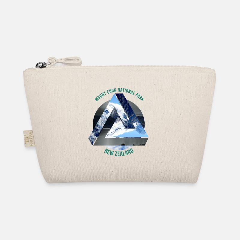 Mount Cook Neuseeland Wanderlust Geschenkidee Bio-Täschchen