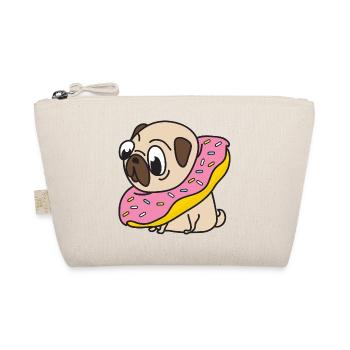 Pug Donut Dog Animaux Animaux domestiques - Trousse biologique - nature - Devant