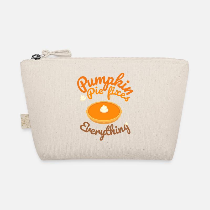 Pumpkin Pie Fixes Everything - Pumpkin Halloween Organic Pouch