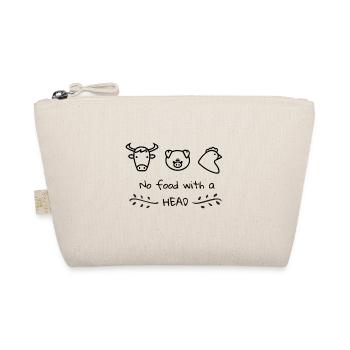 Vegan Plant Based No Food with a Head - Organic Pouch - nature - Front
