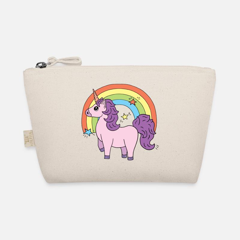 Licorne Elsbeth devant un arc-en-ciel - Trousse biologique - nature