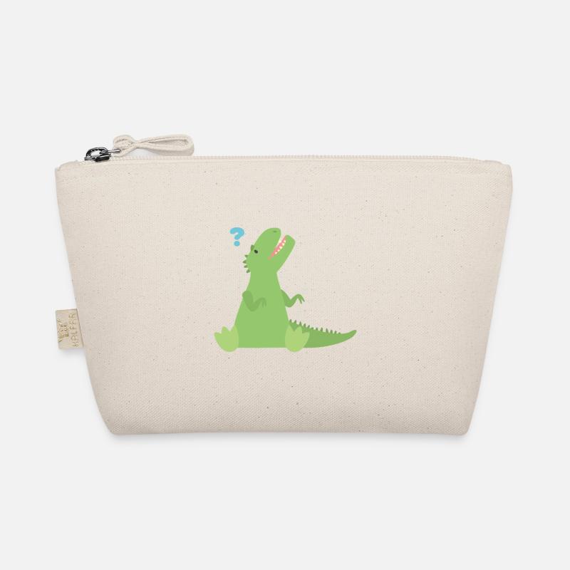 T Rex Fragezeichen Bio-Täschchen