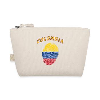 Colombie Empreinte digitale / Cadeau drapeau - Trousse biologique - nature - Devant
