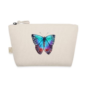 Papillon bleu - Trousse biologique - nature - Devant