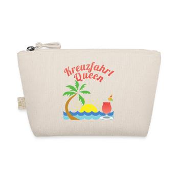 Cruise queen palm sea sun gift - Organic Pouch - nature - Front