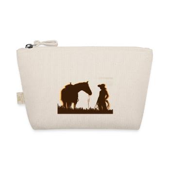 Western girl - Organic Pouch - nature - Front
