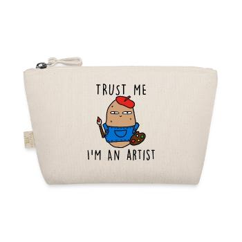 TRUST ME IM AN ARTIST - Organic Pouch - nature - Front