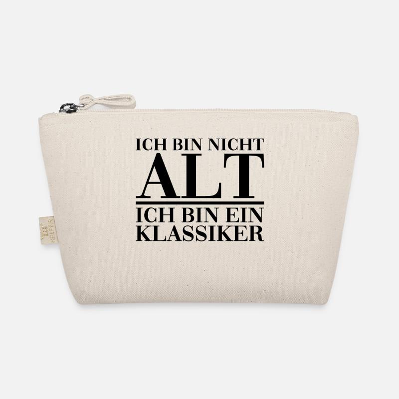 Ich bin nicht alt ich bin ein Klassiker lustig fun Bio-Täschchen