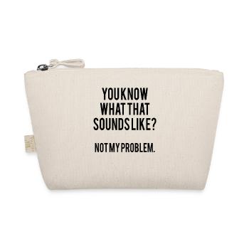 Sarcasm sayings - Organic Pouch - nature - Front