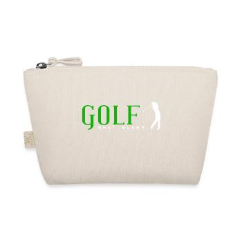 Golf quoi d'autre? Golfer Golden Men Femmes Enfants - Trousse biologique - nature - Devant