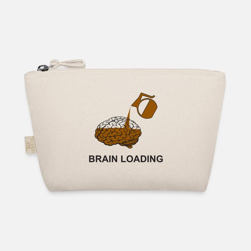 Brain loading by coffee Organic Pouch