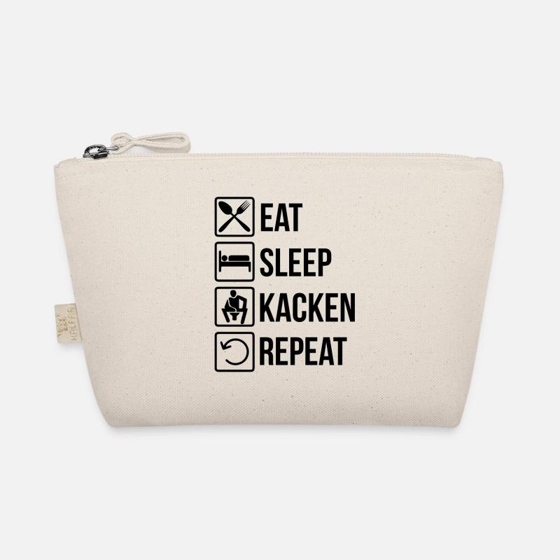 Manger Dormir caca Répétition Geek Cadeau Trousse biologique