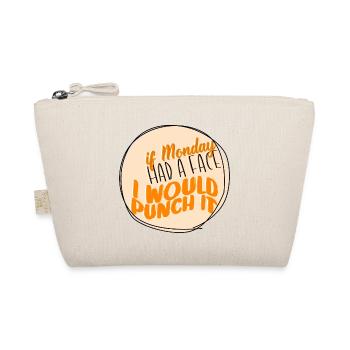 Si lundi avait un visage, je le boxerais - Trousse biologique - nature - Devant