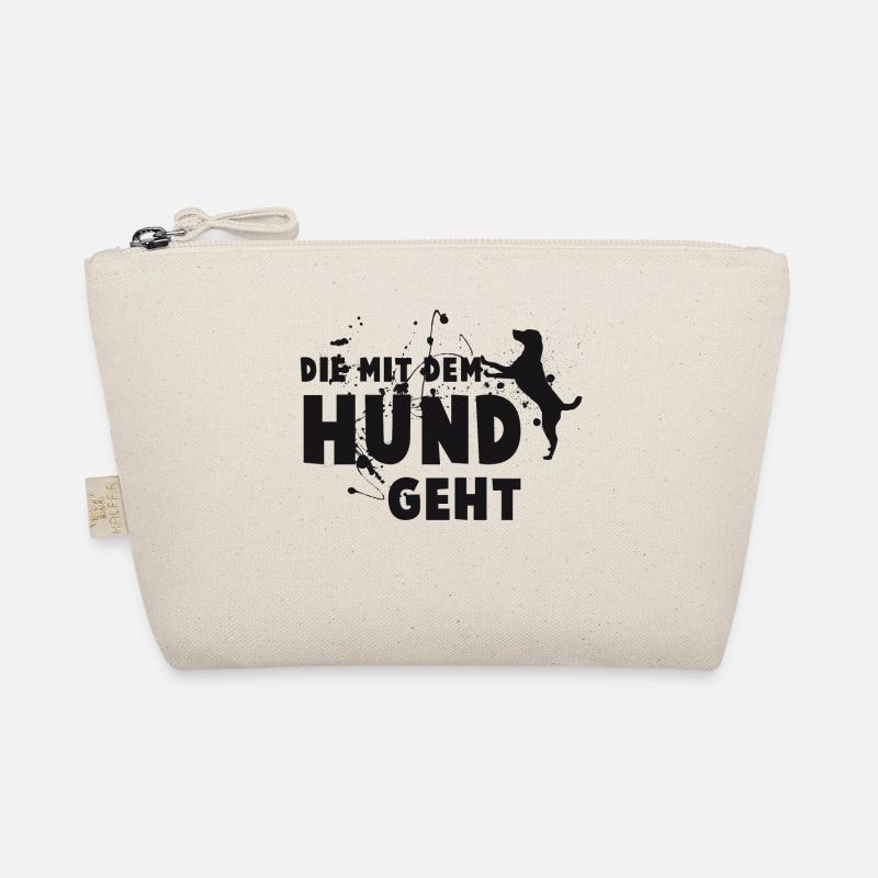 The dog goes - statement Organic Pouch
