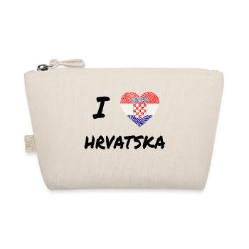 Love for Croatia - Organic Pouch - nature - Front