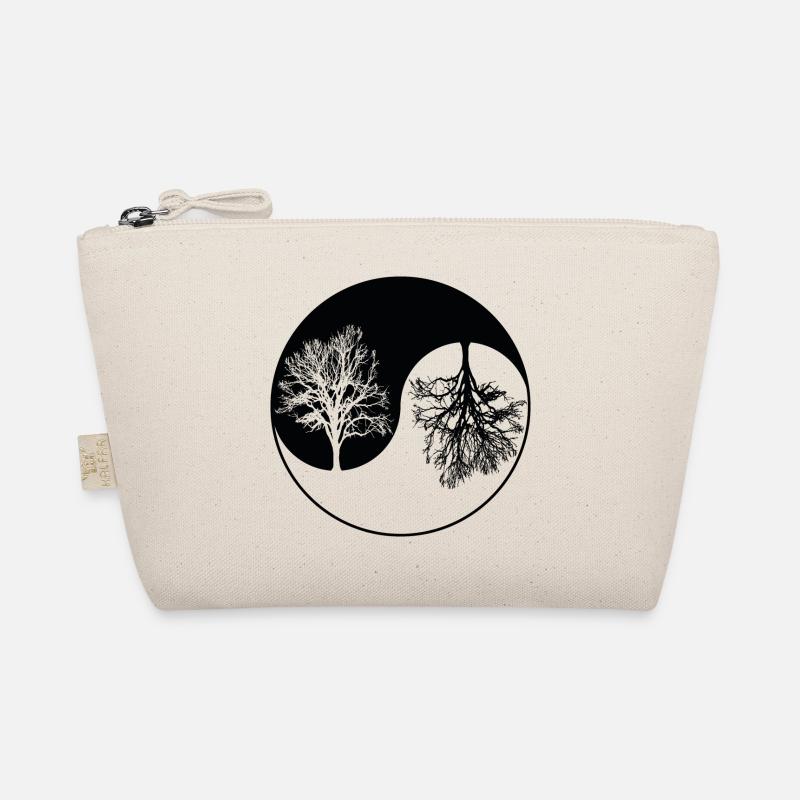 ying yang tree Organic Pouch