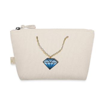 Chain Diamond - Organic Pouch - nature - Front