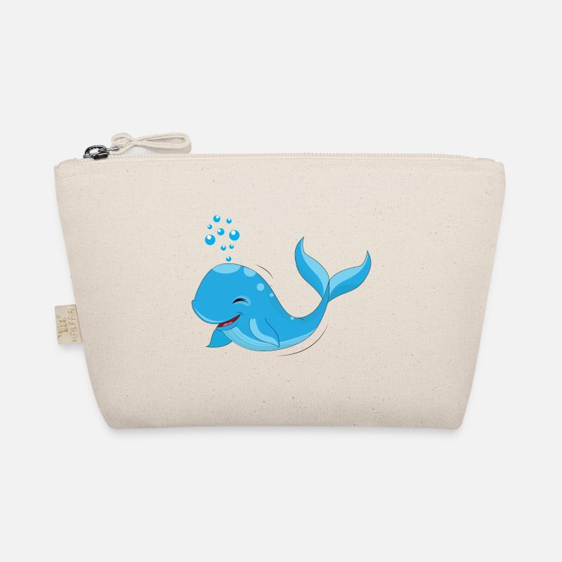 whale - Organic Pouch - nature