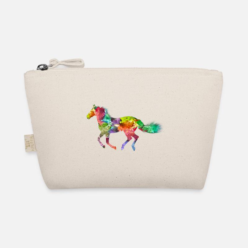 Pferd Farbe Bio-Täschchen