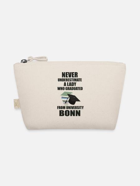 Never Underestimate a Lady - University Bonn - Bio-Täschchen - Natur