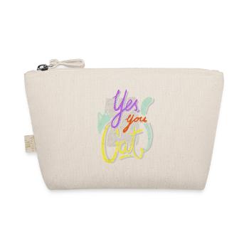 yes, you cat! - Organic Pouch - nature - Front