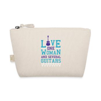 Mandolin E Guitar Loud Gift Banjo - Organic Pouch - nature - Front