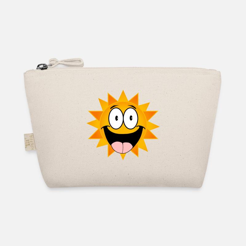 lächelnde Sonne Bio-Täschchen