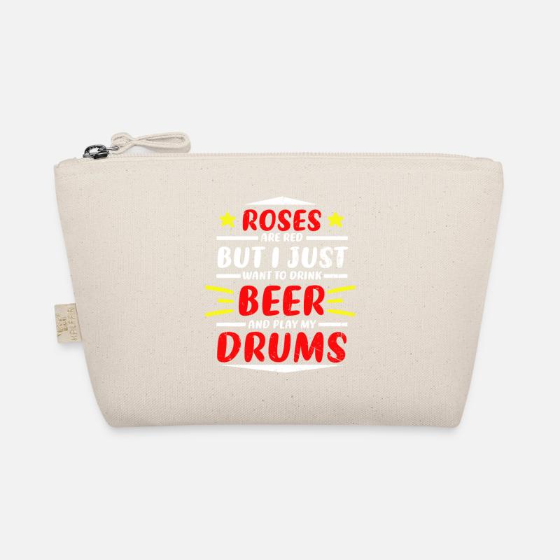 Funny Drum Drummer Drum Gift Organic Pouch