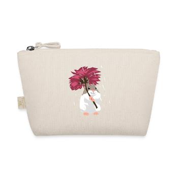 Hamster dandelion gift - Organic Pouch - nature - Front
