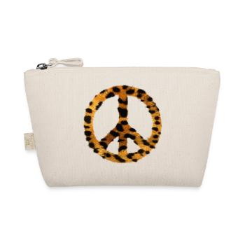 Peace my love - Bio-Täschchen - Natur - Vorne