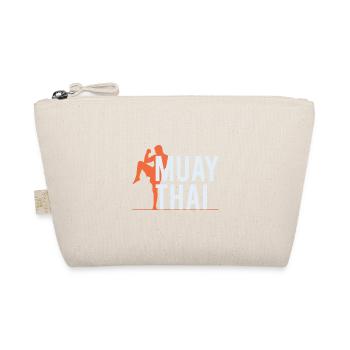 Muay Thai martial artist Kapoera boxing gift - Organic Pouch - nature - Front