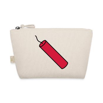 stop rod tnt dynamite explode explosion - Organic Pouch - nature - Front