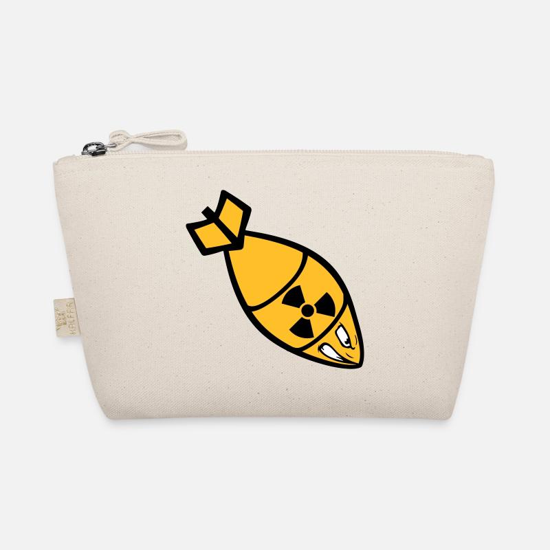 face atomic bomb radioactive bombard Organic Pouch