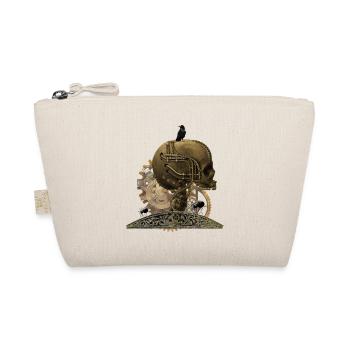Stunning gruesome technical skull - Organic Pouch - nature - Front