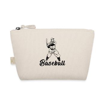 Baseball - Bio-Täschchen - Natur - Vorne