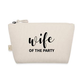 Hochzeit Frau der Party Geschenk Idee - Bio-Täschchen - Natur - Vorne