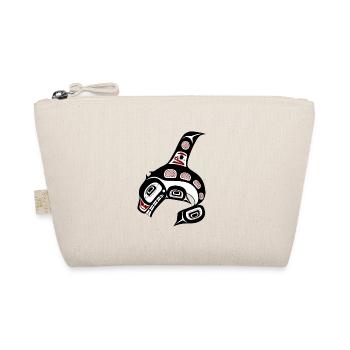 Northwest Pacific coast Haida art Killer whale - Bio-Täschchen - Natur - Vorne