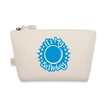 contour cercle rond nombre It s My Birthday anniversaire - Trousse biologique - nature - Devant