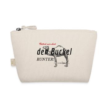 Rutsch mir doch den Buckel runter! - Bio-Täschchen - Natur - Vorne